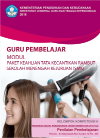 Image of PEWARNAN DESAIN, PEMANGKASAN TEKNIK BARBER DAN UP STYLE